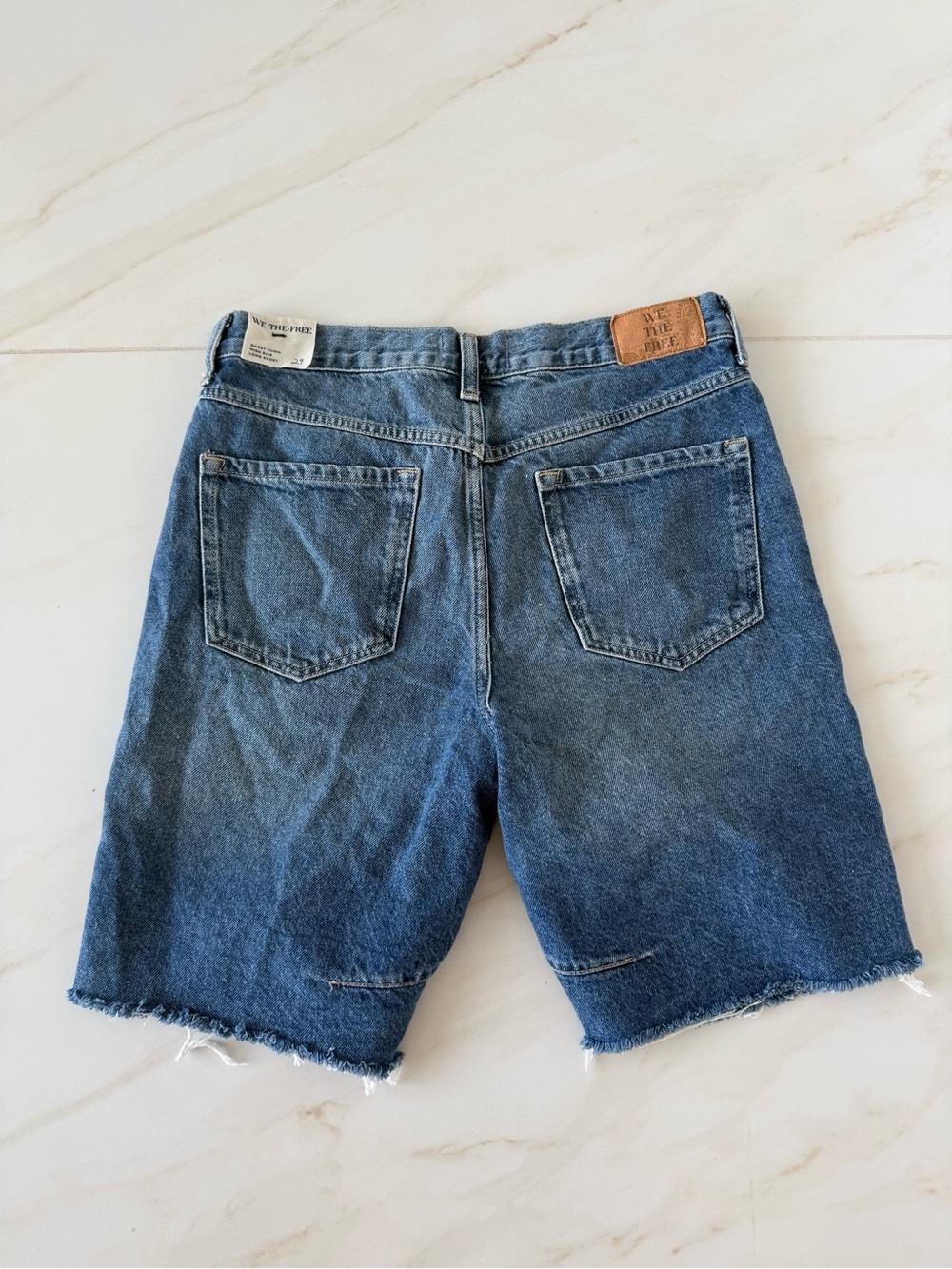 NWT Free People Ghost Town Long Shorts - Picture 6 of 7